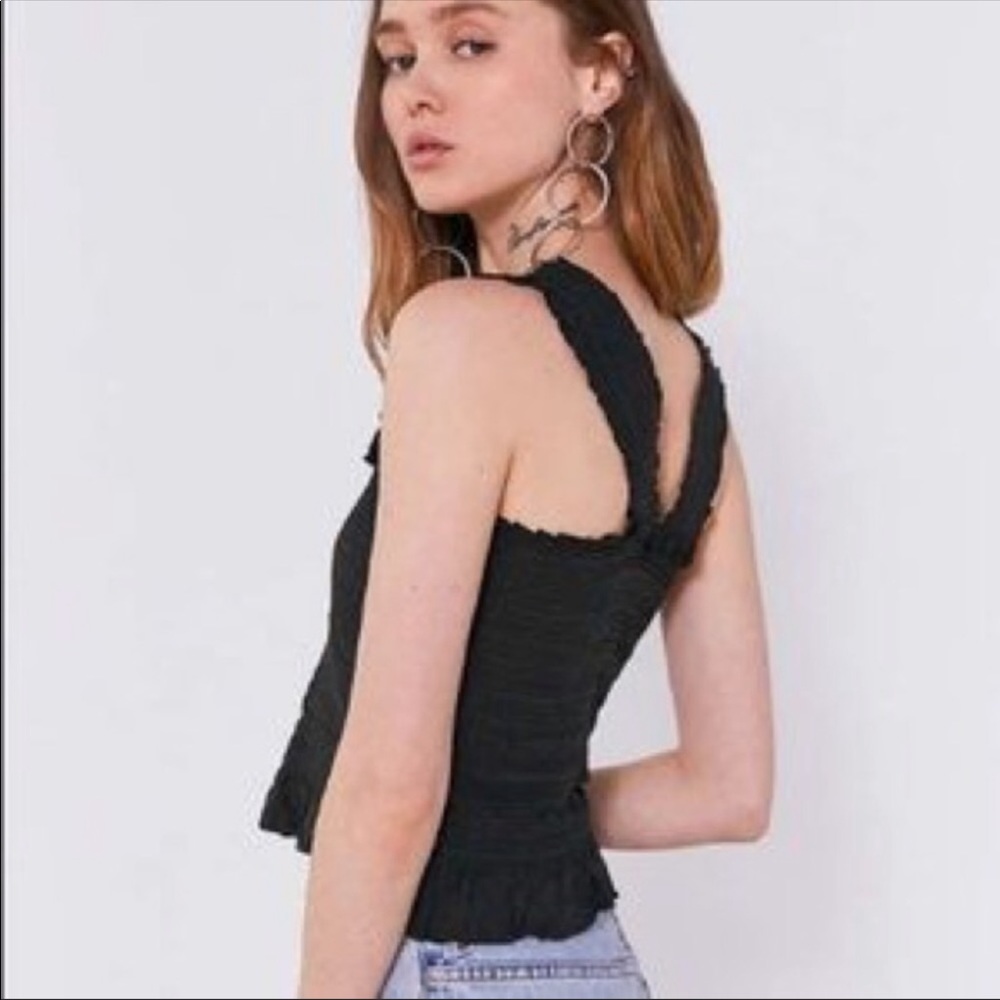 [UO] Ecoté smocked top - Picture 2 of 8